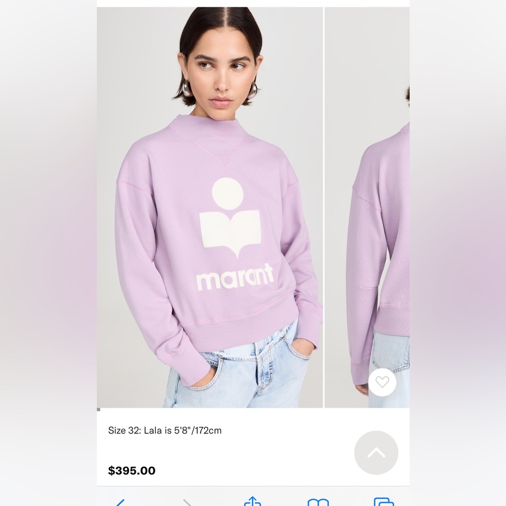 Isabel Marant Moby sweatshirt new